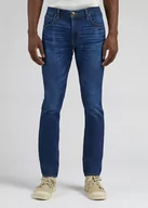 Spodnie męskie - Męskie spodnie jeansowe proste Lee LUKE L719IAC22 W34 L34 - miniaturka - grafika 1