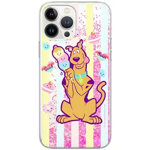Etui płynny brokat do Apple IPHONE XS Max Scooby Doo: Scooby Doo 004 oryginalne i oficjalnie licencjonowane, Różowy - Etui i futerały do telefonów - miniaturka - grafika 1