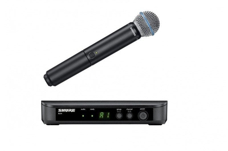 Shure BLX24E/B58-H8E - bezprzewodowy system wokalny z mikrofonem Beta 58A