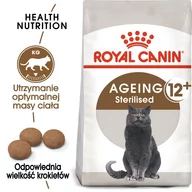 Sucha karma dla kotów - Royal Canin Senior Ageing Sterilised 12+ 4 kg - miniaturka - grafika 1