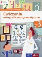 Podręczniki dla szkół podstawowych - Owocna edukacja. Ćwiczenia ortograficzno-gramatyczne. Klasa 3 - miniaturka - grafika 1