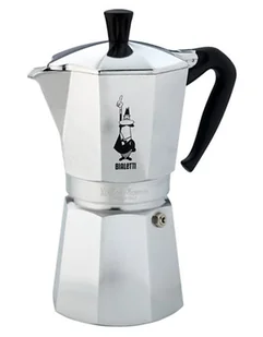 Bialetti Moka Express Kawiarka moka 0,55 l Czarny, Srebrny - Zaparzacze i kawiarki - miniaturka - grafika 1