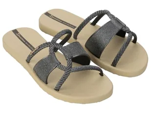 IPANEMA RÓŻNE Mais Slide AD, Klapki damskie, Metalizowane, 37 EU, Metaliczny, 37 EU - Klapki i japonki damskie - miniaturka - grafika 1