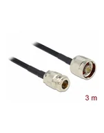 Kable - DELOCK antenna cable N/M to N/F 3m low loss - miniaturka - grafika 1