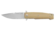 Noże - Nóż składany Viper Keeper 2 Natural Canvas Micarta, Stonewashed Elmax by Fabrizio Silvestrelli (V6000CN) - miniaturka - grafika 1