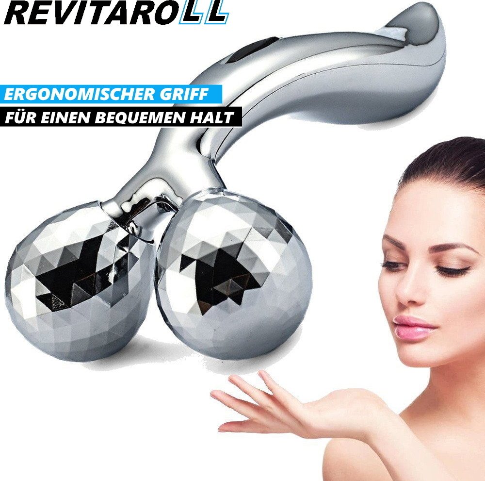 MAVURA Health 3D Mini Roller do masażu twarzy Roller do masażu twarzy