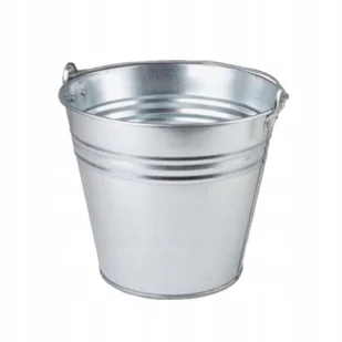 Wiadro Metalowe Ocynkowane 14L Mocne Ocynk - Wiadra i kastry budowlane - miniaturka - grafika 1
