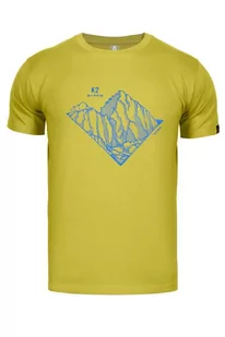 Koszulka męska T-shirt z modalu Alpinus Skilbrum zielony jasny - Koszulki sportowe męskie - miniaturka - grafika 1