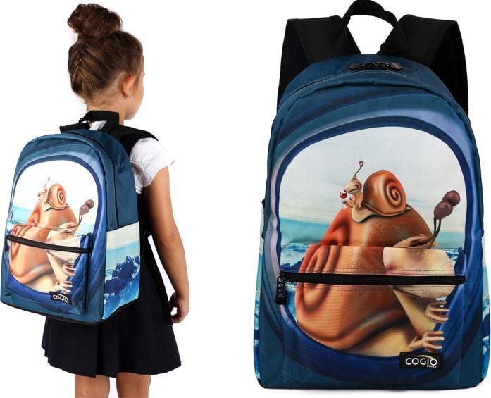 Cogio Kids Italy Plecak szkolny 2043AM granatowy