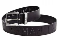 Paski - Armani Exchange Oryginalny Pasek Męski Rozmiar 32 - miniaturka - grafika 1