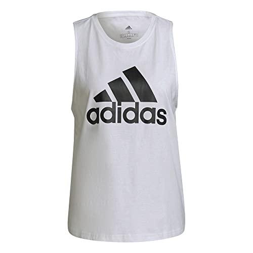 adidas Damski tank top W Bl Tk Top, biały/czarny, XXL, biały i czarny, XXL
