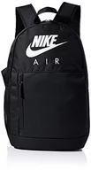 Plecaki - Nike Elemental plecak dziecięcy, czarny/biały, 46 x 31 x 13 cm - miniaturka - grafika 1