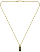 Naszyjniki męskie - Pozłacany naszyjnik męski Kassy Emblem 1580678 - miniaturka - grafika 1