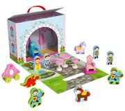 Zabawki kreatywne - TOOKY TOY Opowieść Księżniczki w Pudełku Teatrzyk + FIGURKI TY202 - miniaturka - grafika 1