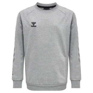 Dziecięca bluza bawełniana Hummel Move Grid - Odzież sportowa dziecięca - miniaturka - grafika 1