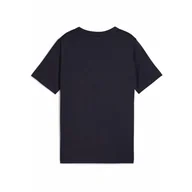 Odzież sportowa dziecięca - Młodzieżowa koszulka PUMA Class z grafiką PUMA New Navy Blue - miniaturka - grafika 1