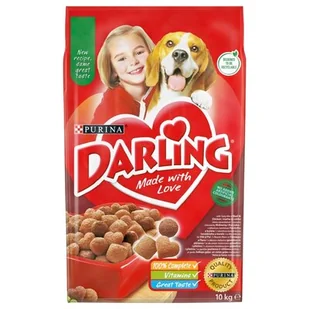 Purina Darling Mięso, marchewka i zboża 10 kg - Sucha karma dla psów - miniaturka - grafika 1