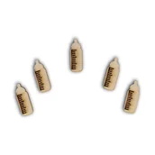 Scrapbooking - EKO-DECO, scrapka, butelka, 5 sztuk - miniaturka - grafika 1