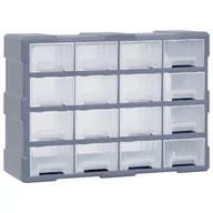 Regały - Organizer z 16 średnimi szufladkami, 52x16x37 cm Lumarko! - miniaturka - grafika 1