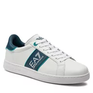 Półbuty męskie - Sneakersy EA7 Emporio Armani X8X102 XK346 T522 Wht+Stargaz+Sp.Green - miniaturka - grafika 1