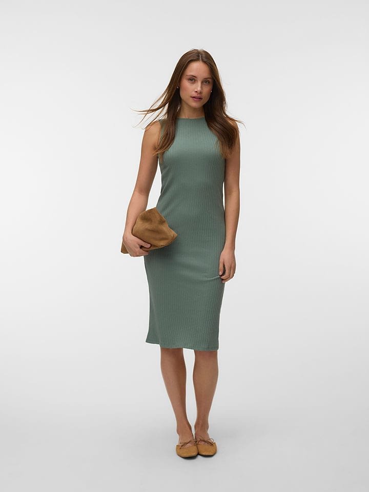 Vero Moda Sukienka w kolorze zielonym