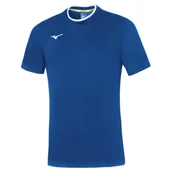 Koszulki sportowe męskie - Koszulka męska Mizuno Men Tee Royal/White M - miniaturka - grafika 1