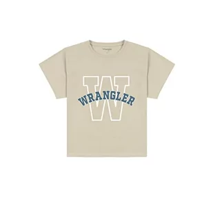 Wrangler Koszulka męska typu t-shirt, Turtledove, rozmiar L, Turtledove, L - Koszulki męskie - miniaturka - grafika 1