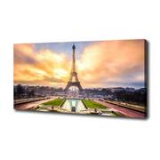 Obrazy i zdjęcia na płótnie - Foto obraz na płótnie Wieża Eiffla Paryż - miniaturka - grafika 1