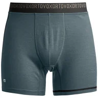 Majtki męskie - Męskie bokserki Ortovox 185 Rock'N'Wool Boxer Rozmiar: XL / Kolor: szary - miniaturka - grafika 1