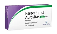 Suplementy diety - Paracetamol aurovitas 500 mg x 10 tabl - miniaturka - grafika 1