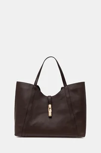 Furla torebka skórzana kolor brązowy WB01498.BX3353.2460S - Torebki damskie - miniaturka - grafika 1