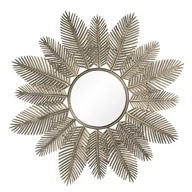 Lustra - Lustro w metalowej ramie Palm Leaves 84 cm - miniaturka - grafika 1