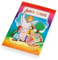 Religia i religioznawstwo - Kolorowanka z naklejkami "Anioł Stróż" - miniaturka - grafika 1