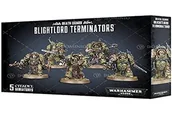 Akcesoria do gier planszowych - Games Workshop Death Guard Blightlord Terminators (43-51) 99120102074 - miniaturka - grafika 1