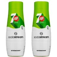 Syropy i koncentraty owocowe - 2x SYROP DO SATURATORA SODASTREAM 7UP ZERO CUKRU SOK KONCENTRAT DO WODY - miniaturka - grafika 1