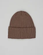 Czapki męskie - Czapka zimowa albenga beżowa - miniaturka - grafika 1