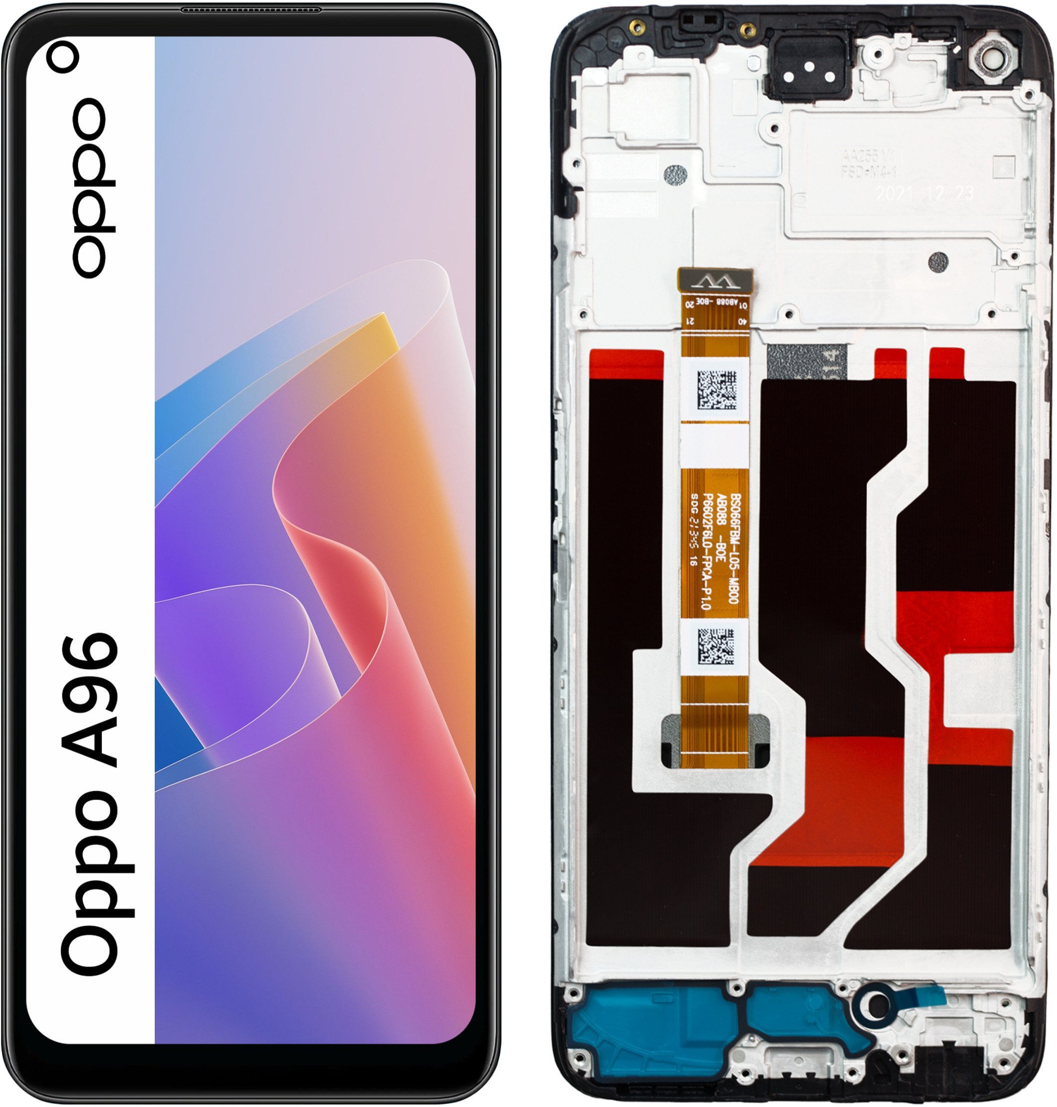 Wyświetlacz do Oppo A96 Ekran LCD Ramka 5904858353781