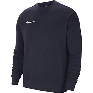Bluzy dla chłopców - Nike Bluza chłopięca Park 20 niebieski obsydianowy/biały 8-10 Jahre CW6904-071 - grafika 1