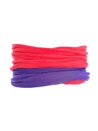 Apaszki i szaliki damskie - Buff Szal-koło w kolorze fioletowo-różowym - szer. 21 cm - miniaturka - grafika 1