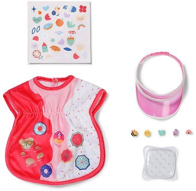 BABY born Beach Outfit 43cm Zestaw plażowy dla lalek