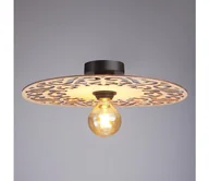 Lampy sufitowe - Żyrandol natynkowy FALCO 1xE27/60W/230V śr. 40 cm beżowy - miniaturka - grafika 1