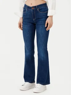 ONLY Jeansy Ann 15337824 Granatowy Flared Fit - Spodnie damskie - miniaturka - grafika 1
