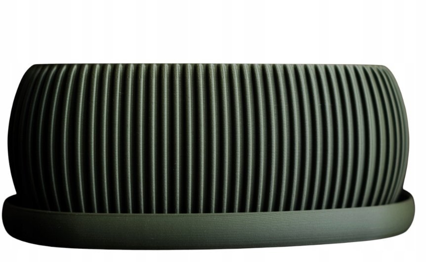 LUMARKO Terra Planter nowoczesna doniczka 3D inspirowana naturą - 20x10x8 cm