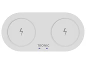Stacje dokujące do telefonów - TRONIC Podkładka ładująca Qi Dual, 20 W (Biały) 4055334392181 - miniaturka - grafika 1