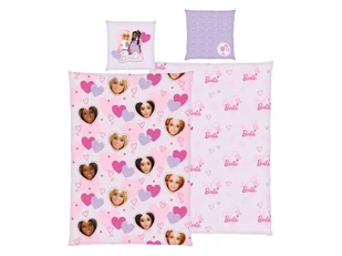 Dwustronna pościel dziecięca Barbie, 140 x 200 cm (Fioletowy) - Pościel dla dzieci Dwustronna pościel dziecięca Barbie, 140 x 200 cm (Fioletowy) - Pościel dla dzieci - miniaturka - grafika 1