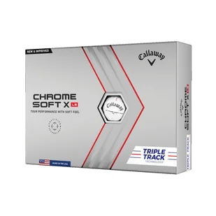 Piłki golfowe Callaway Chrome Soft X LS Triple Track 12-pack (2 kolory) - Golf - miniaturka - grafika 1