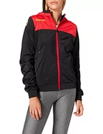 Kurtki damskie - Kempa Emotion 2.0 damska kurtka z kapturem, czarna/czerwona/żółta, XS - miniaturka - grafika 1