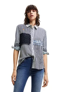 Desigual Koszulka damska, biały, M - Koszulki i topy damskie - miniaturka - grafika 1