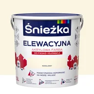 Farby zewnętrzne - Farba elewacyjna akrylowa 2.5 l Waniliowy Śnieżka - miniaturka - grafika 1