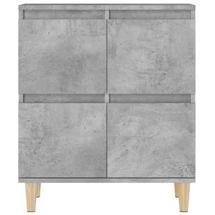 Komody, 3 szt., szarość betonu, 60x35x70 cm Lumarko! - Komody - miniaturka - grafika 9